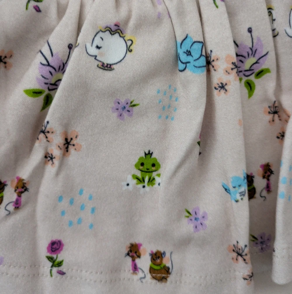 NWT Disney Baby Cinderella onesie With Tutu Size 3-6 Months